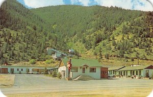 PEORIANA MOTEL Idaho Springs, Colorado Roadside ca 1960s Vintage Postcard