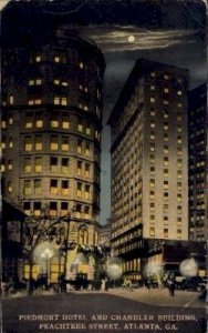 Piedmont Hotel, Peachtree St. - Atlanta, Georgia GA