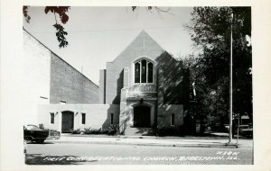 RPPC Postcard; First Congregational Church, Beardstown Township Cass County IL