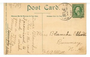 NH - Whitefield. High School Building    *RPO- ??? & Boston Railroad