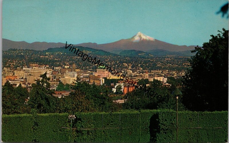 Portland Oregon and Mt. Hood Postcard PC360