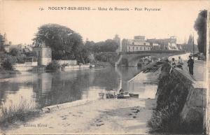 B104552 France Nogent sur Seine Usine de Brosserie Pont Peyronne