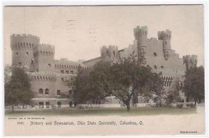 Armory & Gym Ohio State University Columbus OH 1905 postcard