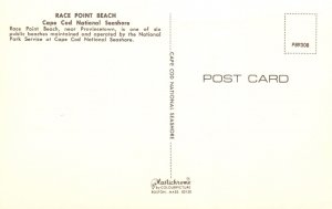 Vintage Postcard Race Point Ocean Beach Cape Cod National Seashore Massachusetts