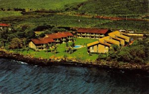 MAHINA SURF APARTMENTS Lahaina Maui Hawaii Molokai Island 1950s Vintage Postcard