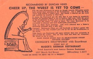 Mader's German Restaurant North 3rd Street  - Milwaukee, Wisconsin WI