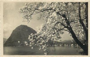 Europe Switzerland Postcard Lago di Lugano