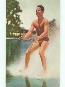 Pre-1980 gay interest CYPRESS GARDENS SKIER Winter Haven by Lakeland FL AF6005