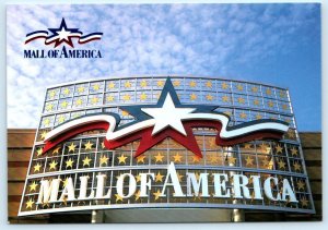 2 Postcards MALL OF AMERICA, Bloomington MN ~ GIANT SIGN Interior  4x6