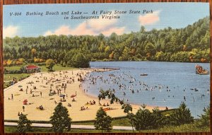 Vintage Postcard 1930-1945 Fairy Stone State Park, Stuart, Virginia