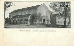 IA, Grinnell, Iowa, Herrick Chapel, Undivided Back