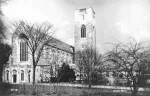 RPPC, Bloomfield Hills, MI Michigan   CHRIST CHURCH CRANBROOK   Photo Postcard