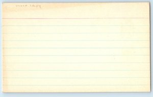 c1940 Nova Scotia Canada Postcard Moon Lady Drawing Sketch Astronaut Rocket