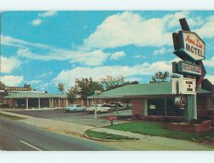 Unused Pre-1980 OLD CARS & MONA LISA MOTEL & RESTAURANT Camden SC u6876@