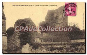 Postcard Ancient Ruins Courcelles-l?s-Gisors
