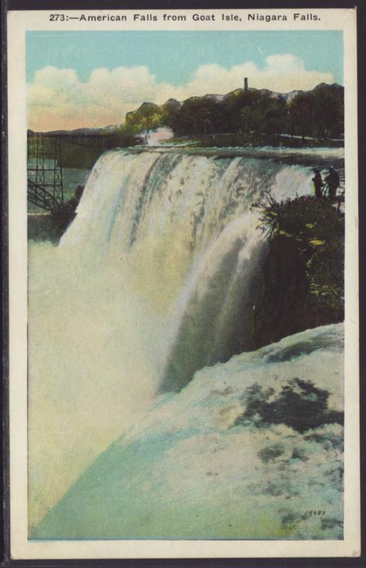 American Falls From Goat Isle,Niagara Falls,NY