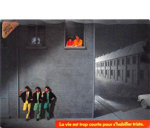 New Man Jeans Adversting Postcard