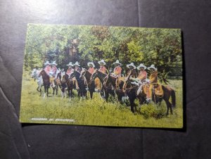 Mint Mexico PPC Postcard Mexican Military Troops Cavalry Chihuahua Soldiers