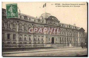 Postcard Old National Sevres Porcelain Manufactory and School of Application ...