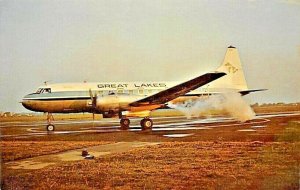 Airline Postcards Great lakes Airline Convair 440  