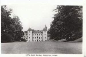 Scotland Postcard - Hotel Black Barony - Eddleston - Peeblesshire - Ref ZZ5837