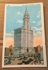 VINTAGE .01 POSTCARD UNUSED - THE WRIGLEY BUILDING, CHICAGO ILL.