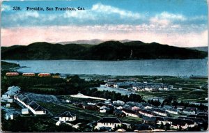 USA Presidio San Francisco California Vintage Postcard 09.95