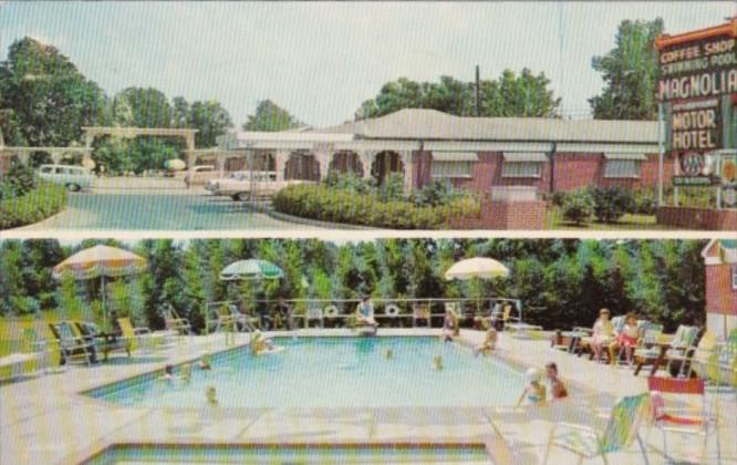 Mississippi Vicksburg Magnolia Motor Hotel 1959