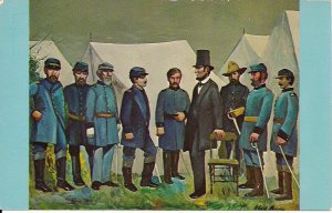 Provincetown MA Cape Cod, Pilgrim Theatre Museum, Civil War, Lincoln w Generals