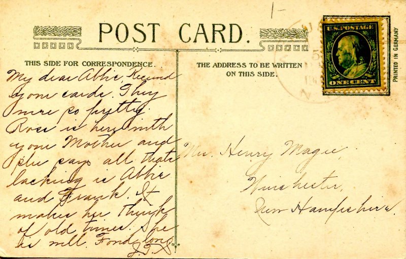 Greeting - Easter. (Winsch)