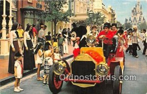 Riding Down Main Street, USA Mickey Mouse Walt Disney World, FL, USA Unused 