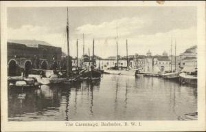 Barbados BWI The Carennage c1910 Postcard