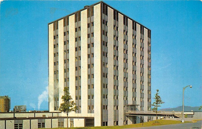 Morgantown West Virginia 1960s Postcard Engineering Building WVU University