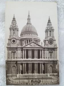 Antique Unposted  Postcard St Paul's Cathedral, London