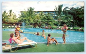 KAANAPALI, Maui Hawaii ~ Roadside KAANAPALI BEACH HOTEL  c1960s  Postcard