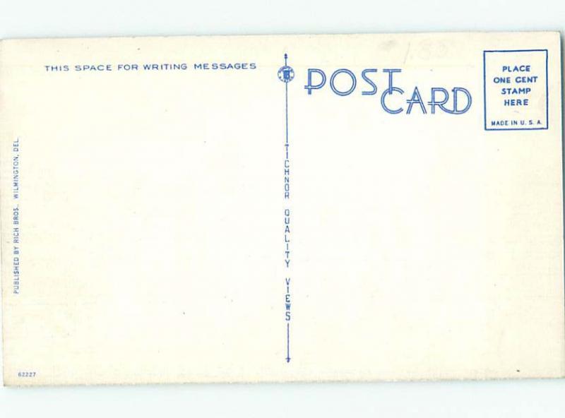 Linen GARDEN SCENE Wilmington Delaware DE AF6934