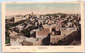 Postcard - General View - Bethlehem, Palestine