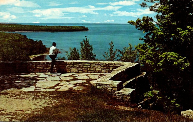 Wisconsin Door County Lookout Point Peninsula State Park