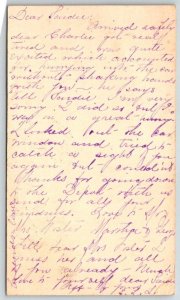 1890  Andover Massachusetts  Postal Card  Postcard