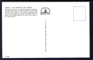 Sunset,San Francisco Bay Bridge,CA