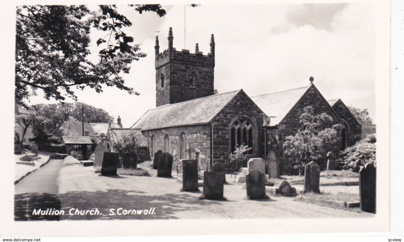 RP; S. CORNWALL, England, UK, 1920-40s; Mullion Church
