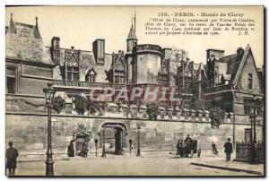 Old Postcard Paris Musee de Cluny