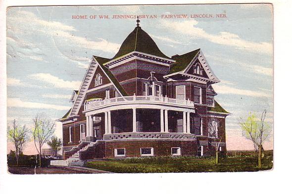 Home of WM Jennings Bryan-Fairview, Lincoln, Nebraska