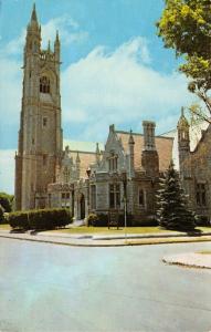 Fairhaven Massachusetts~Unitarian Memorial Church~Neo Gothic~1950s Postcard