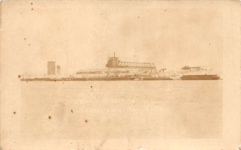 Guantanamo Bay Cuba Coaling Station Scenic View Real Photo Postcard AA67517