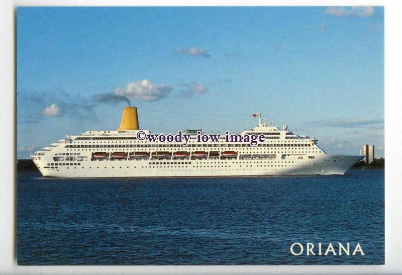 LN1016 - P&O Liner - Oriana , built 1995 - postcard