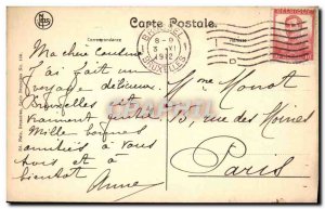 Old Postcard From Brussels Arcade Cinquanlenaire