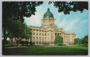Government Building~Capitol From Lawn Pierre South Dakota~Vintage Postcard