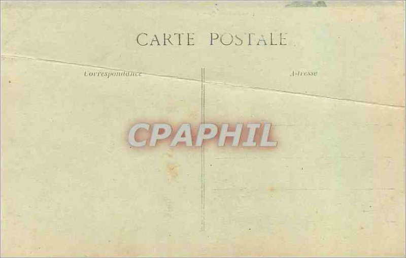 Old Postcard Morlaix Old Water Carrier Pipe smoking Folklore