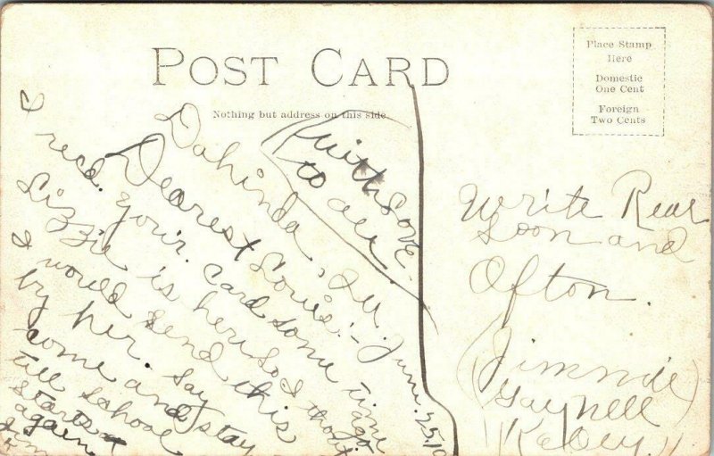 1910 JOLIET ILLINOIS ELECTRIC PARK*CURT TEICH ANTIQUE POSTCARD